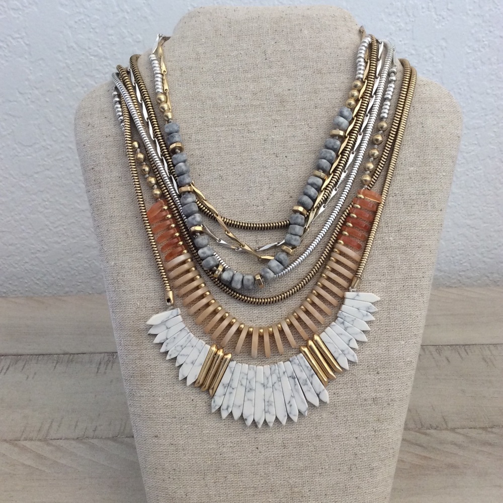 Stella and Dot Ezra Statement Necklace